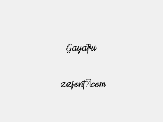 Gayatri