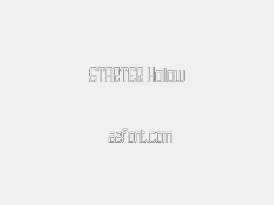 STARTER Hollow