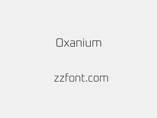 Oxanium