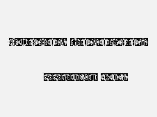 Ribbon Monogram