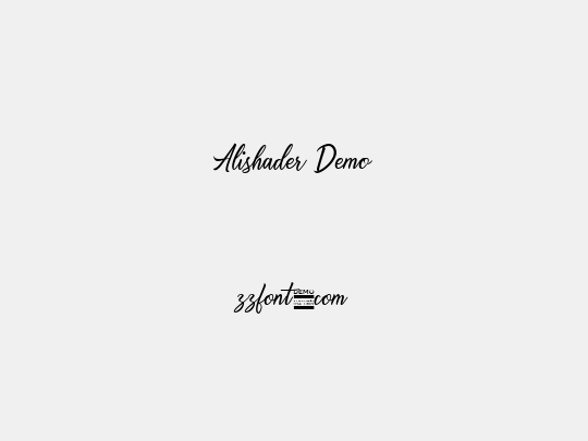 Alishader Demo