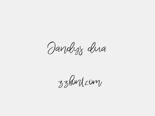 Jandys dua