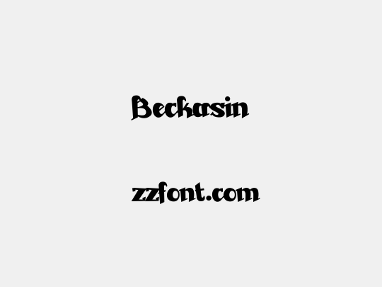 Beckasin