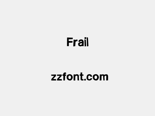 Frail