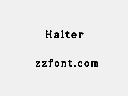 Halter