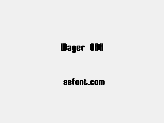 Wager BRK