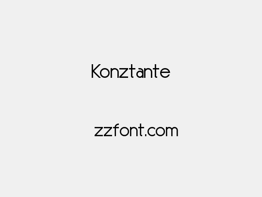 Konztante