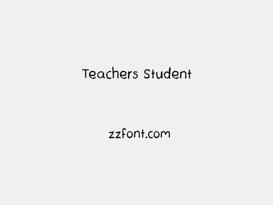 Teachers Student