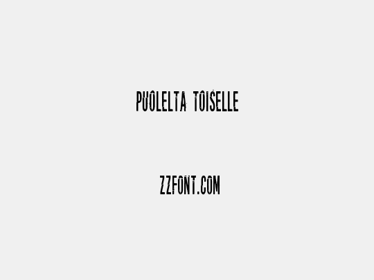 Puolelta toiselle