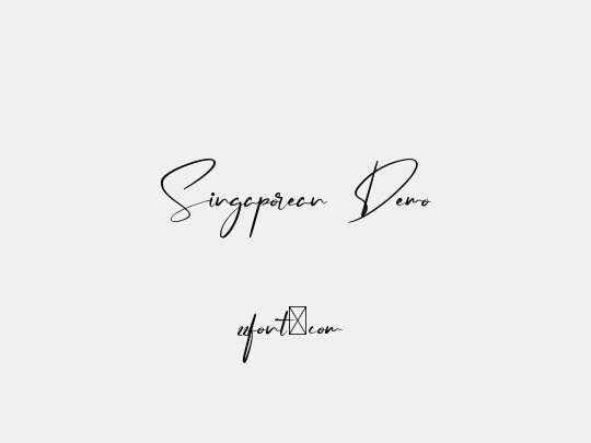 Singaporean Demo