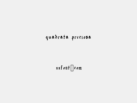 quadrata preciosa