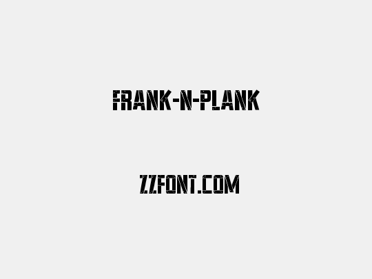 Frank-n-Plank