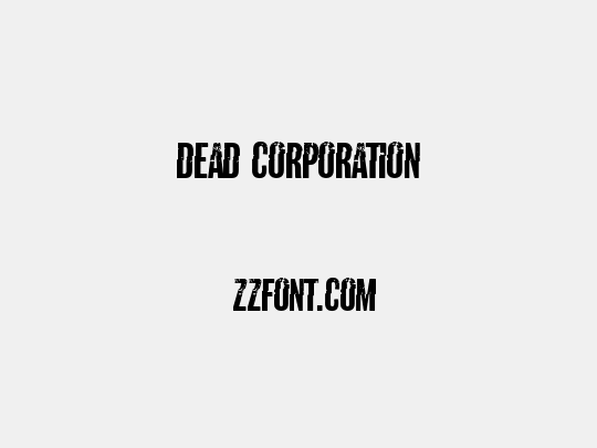 Dead Corporation