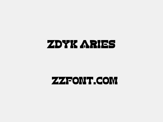 Zdyk Aries