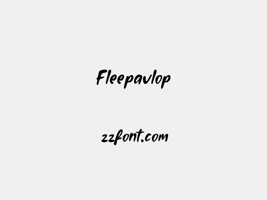 Fleepavlop