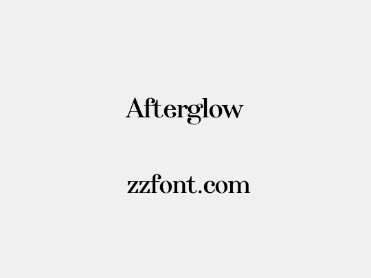 Afterglow