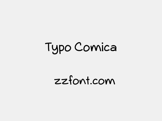 Typo Comica