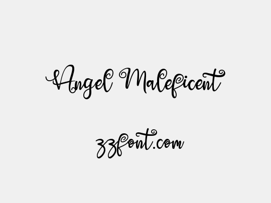Angel Maleficent
