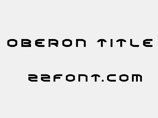 Oberon Title