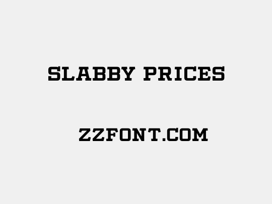 Slabby Prices