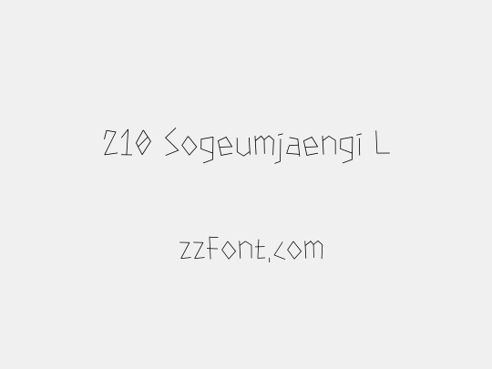 210 Sogeumjaengi L