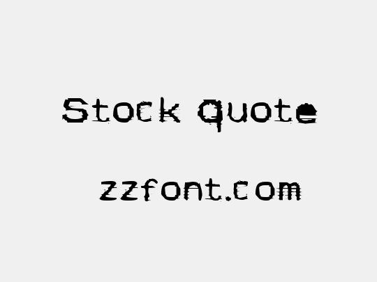 Stock Quote