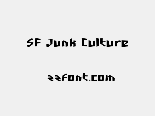 SF Junk Culture