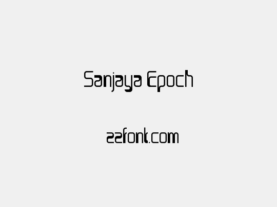 Sanjaya Epoch
