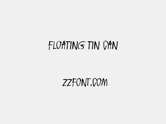 Floating tin can