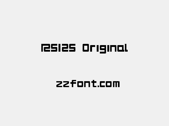 RS125 Original