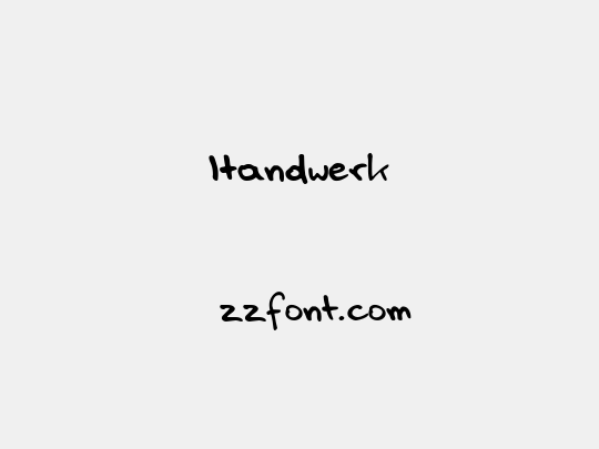 Handwerk
