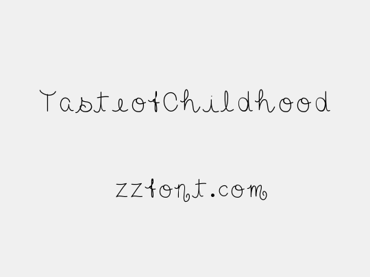 TasteofChildhood