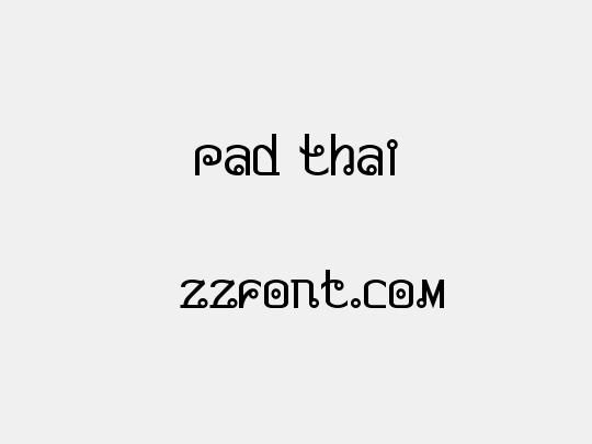 Pad Thai