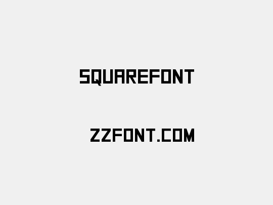SquareFont