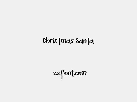 Christmas Santa