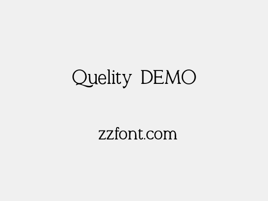 Quelity DEMO