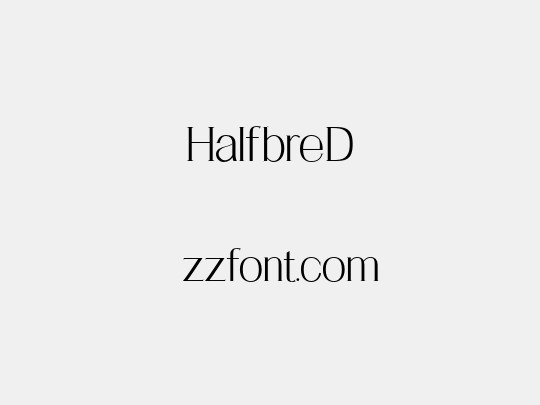 HalfbreD