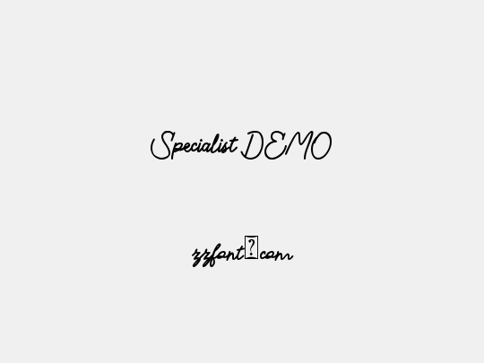 Specialist DEMO