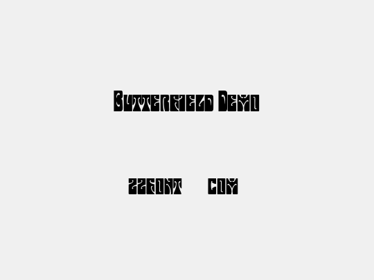 Butterfield Demo