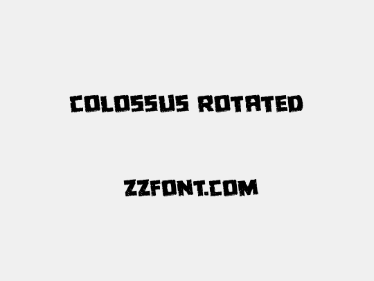 Colossus Rotated