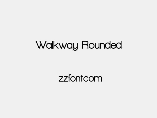 Walkway Rounded