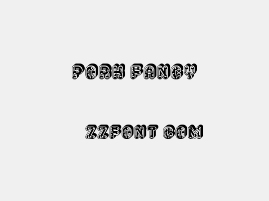Pork Fancy