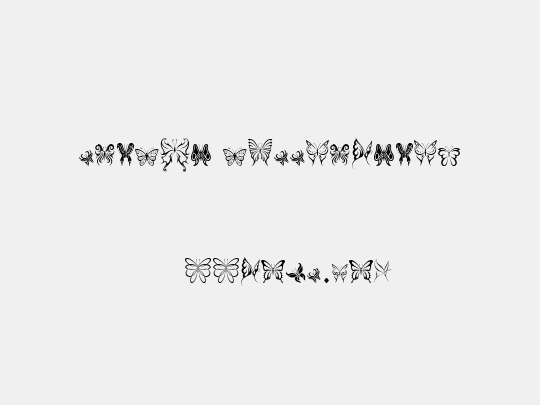 Tribal Butterflies