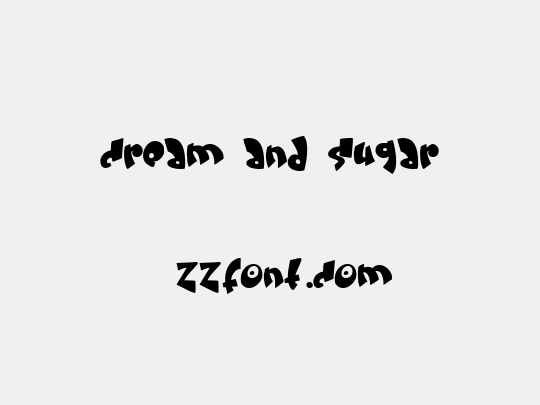 Cream and sugar
