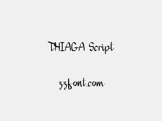 THIAGA Script