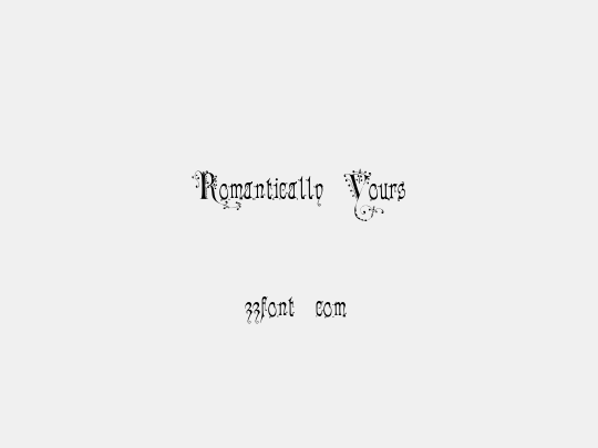 Romantically Yours