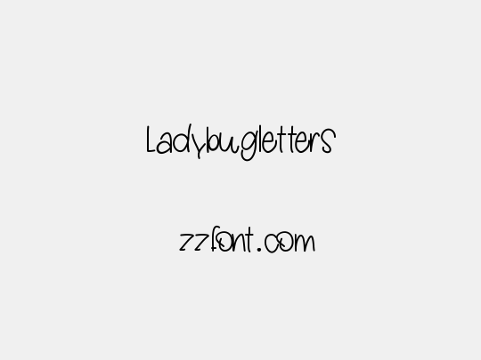 Ladybugletters