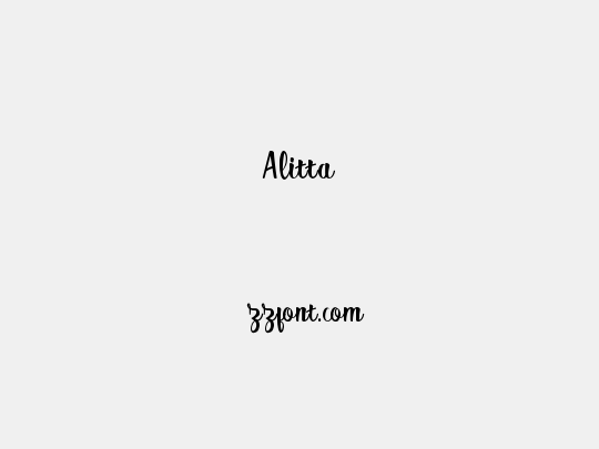 Alitta