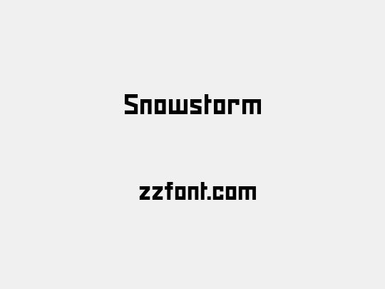 Snowstorm