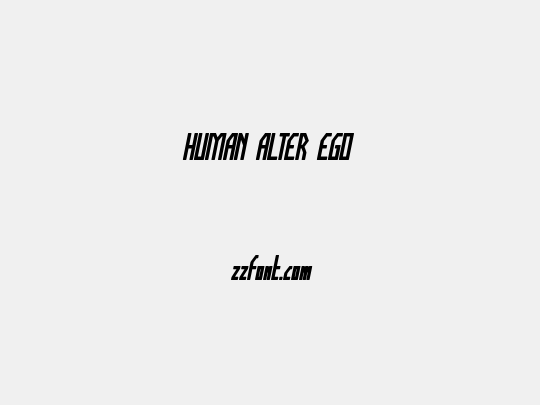 HUMAN ALTER EGO